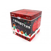 Батарея салютов МБ23 "ГЕОМЕТРИЯ"
	Количество выстрелов: 49 залпов
	Ка... ГЕОМЕТРИЯ 49 x 0,8"